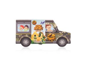 4015953712852 - Badeset DINOPARK ADVENTURE in wiederverwendbarer Geschenkbox in SUV-Form