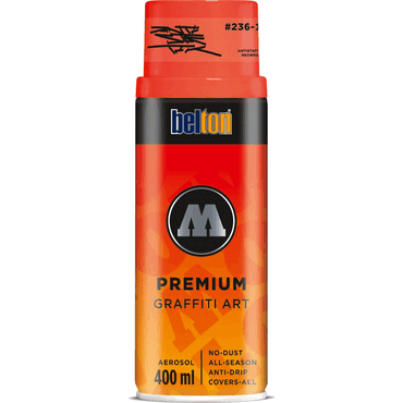 4015962729155 - Spray PREMIUM 400ml #236-1 ANTISTATIK neonrot