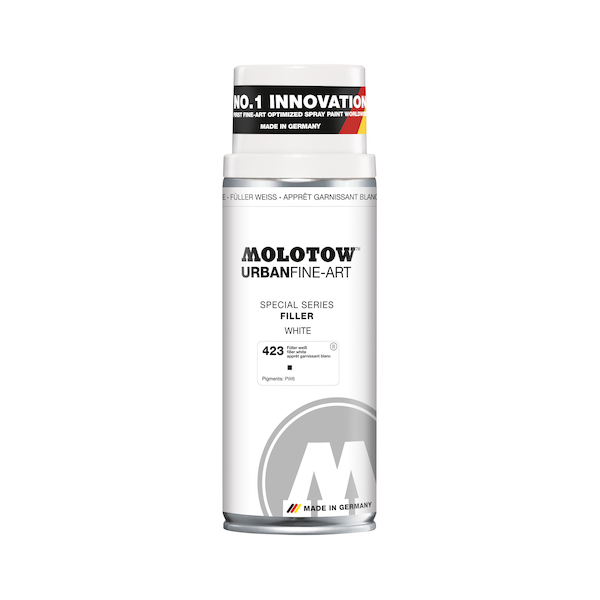 4015962890602 - Sprühdose URBAN FINE-ART Filler Acrylic 400ml Grundierfüller weiss 4015962890602 Molotow