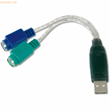 4016032117933 - DA-70118 Digitus Usb - Ps 2-adapter 4016032117933