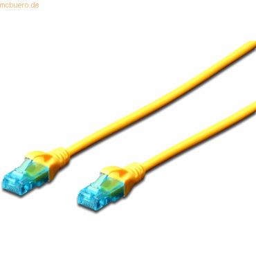 4016032199069 - DIGITUS Patch-Kabel RJ-45 (M) zu RJ-45 (M) 10 m CCA U UTP Cat 5e gelb (DK-1512-100 Y) 4016032199069 - DIGITUS Patch-Kabel RJ-45 (M) zu RJ-45 (M) 10 m CCA U UTP Cat 5e gelb (DK-1512-100 Y)