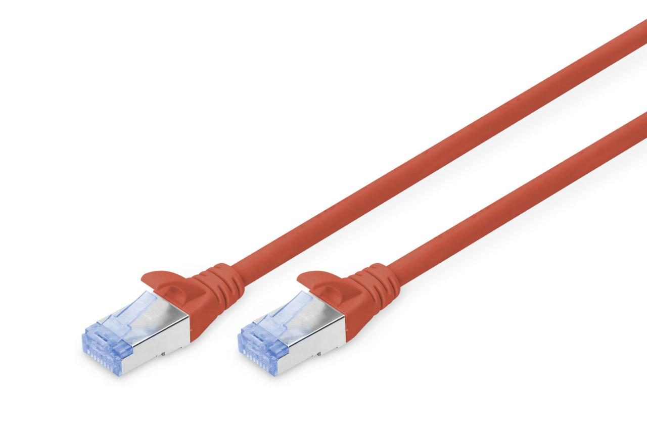 4016032199625 - DIGITUS Patch-Kabel RJ-45 (M) zu RJ-45 (M) 05m CCA SF UTP Cat 5e rot (DK-1532-005 R)