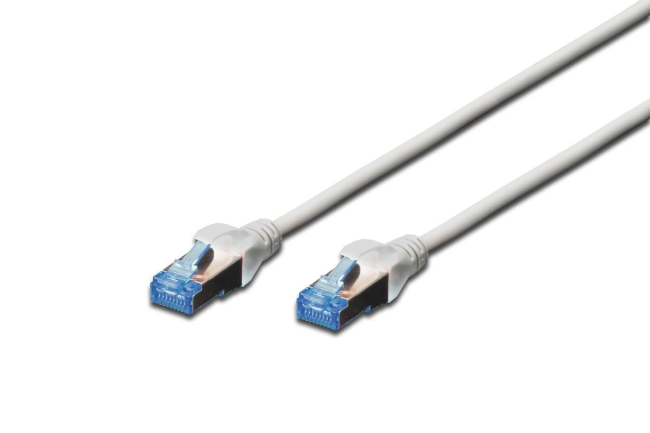 4016032212232 - DIGITUS Patch-Kabel RJ-45 (M) zu RJ-45 (M) 05 m Kupfer F UTP Cat 5e grau (DK-1521-005)