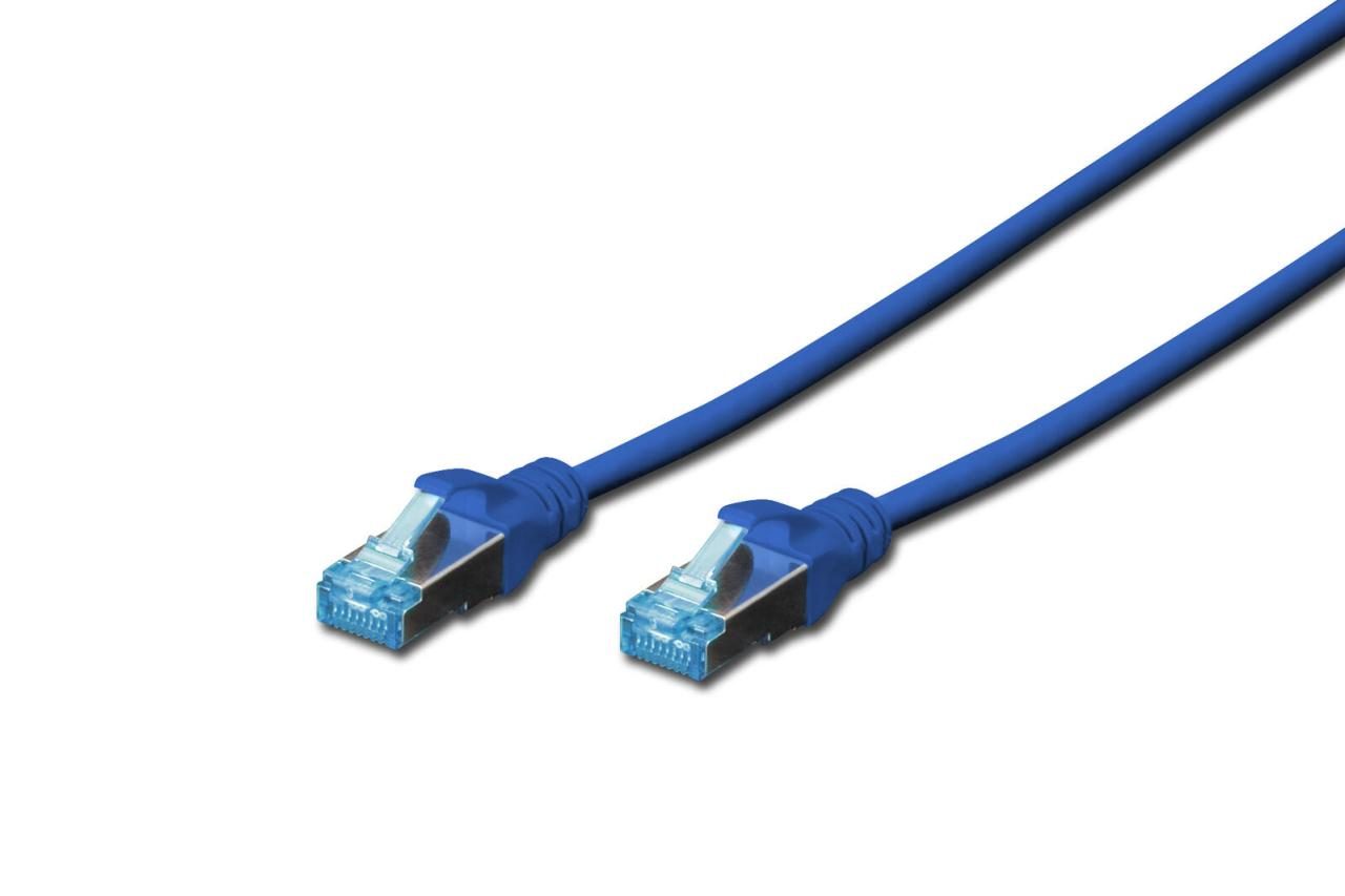 4016032213703 - DIGITUS Patch-Kabel RJ-45 (M) zu RJ-45 (M) 05m Kupfer SF UTP Cat 5e blau (DK-1531-005 B)