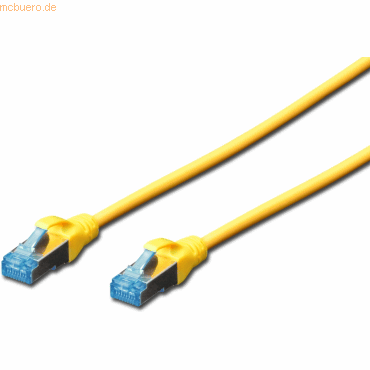 4016032213895 - DIGITUS Patch-Kabel RJ-45 (M) zu RJ-45 (M) 3m Kupfer SF UTP Cat 5e gelb (DK-1531-030 Y)