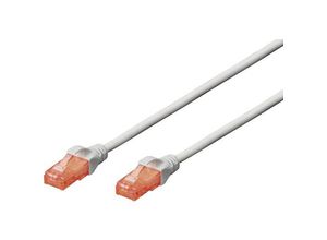 4016032214298 - DK-1617-300 RJ45 Netzwerkkabel Patchkabel cat 6 u utp 3000 m Grau Halogenfrei 1 St - Digitus