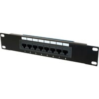 4016032241430 - DIGITUS CAT 5eKlasse D Patch Panel 8 port ungeschirmt sw
