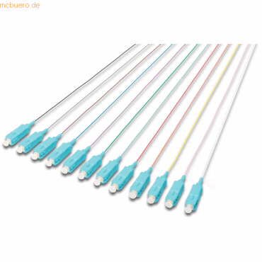 4016032262992 - DIGITUS Professional network cable kit - 2 m - grey black white blue yellow red green brown orange violet pink turquoise - Schwarz - 2 meter 4016032262992 - DIGITUS Professional network cable kit - 2 m - grey black white blue yellow red green brown orange violet pink turquoise - Schwarz - 2 meter