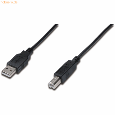 4016032282747 - AK-300105-030-S ASSMANN USB 20 Kabel Typ A-B  30m USB 20 konform sw AK-300105-030-S 4016032282747