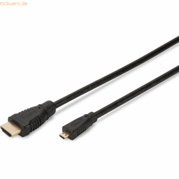 4016032291107 - DIGITUS HDMI Anschlusskabel TypD-A St St 20m Ultra HD schwarz