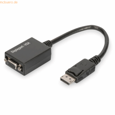 4016032292326 - DIGITUS DisplayPort Adapter Konverter DP-HD15 St Bu 015m