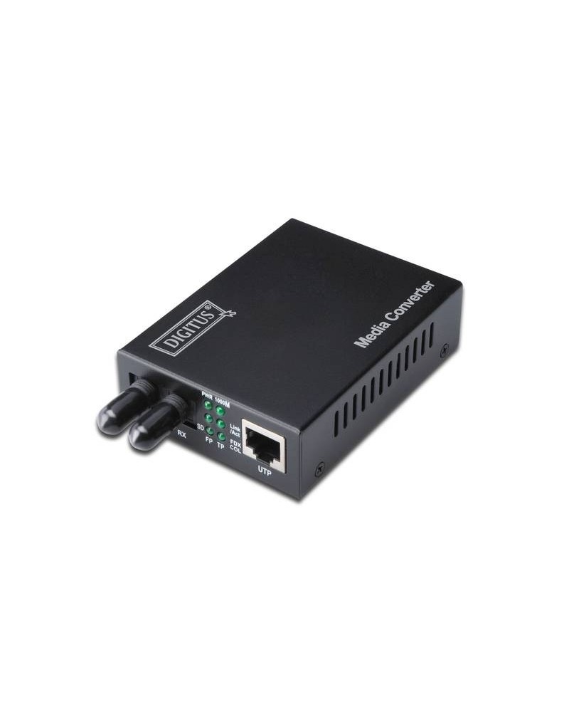 4016032293118 - DIGITUS Medienkonverter Gigabit Ethernet Multimode ST Dupl (DN-82110-1)