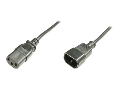 4016032311904 - Strom Kabel [1x Kaltgeräte-Stecker C14 - 1x Kaltgeräte-Buchse C13] 500 m Schwarz - Digitus