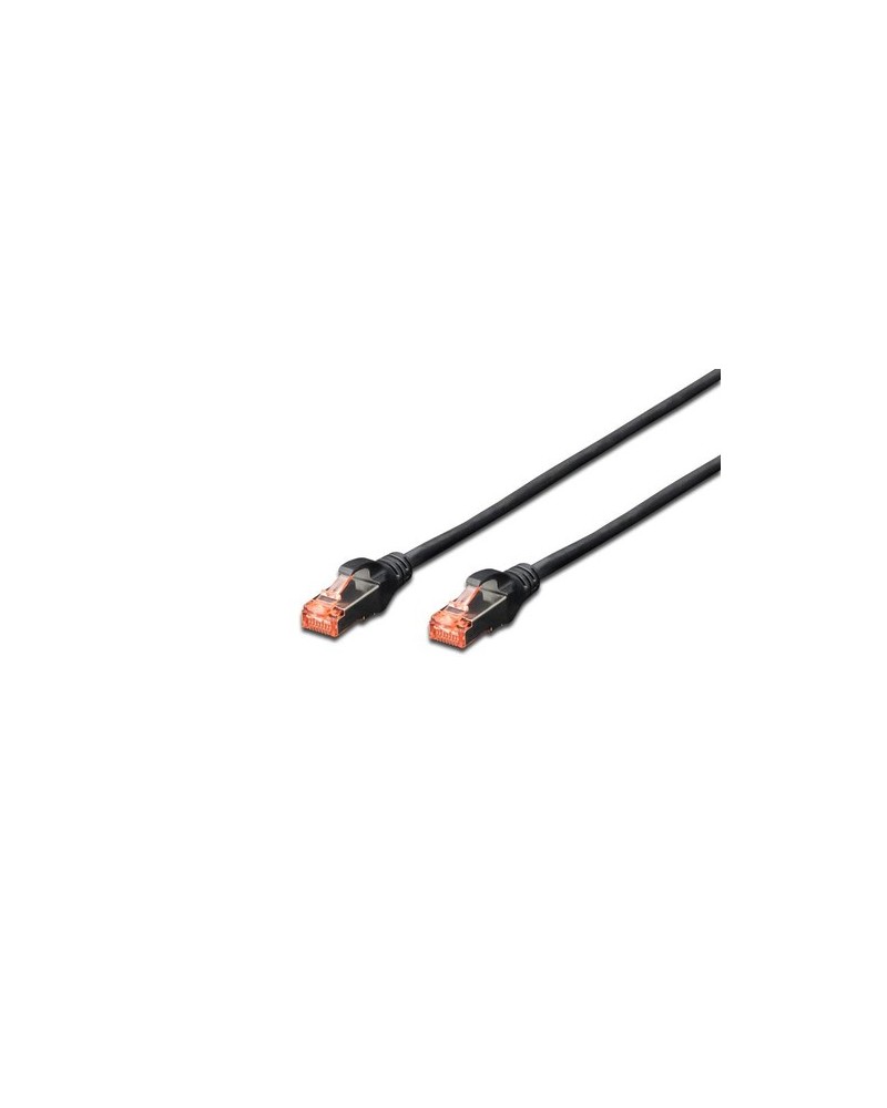 4016032321491 - DK-1644-0025 BL RJ45 Netzwerkkabel Patchkabel cat 6 s ftp 025 m Schwarz Halogenfrei verdr - Digitus