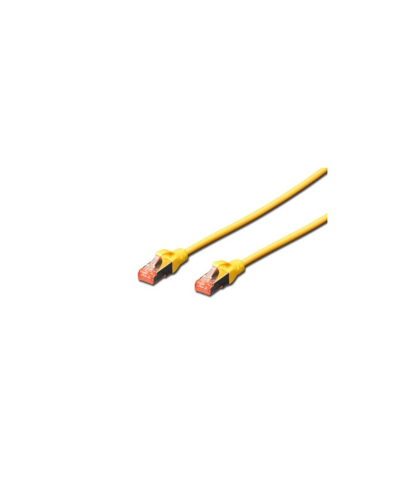 4016032321538 - DIGITUS Patch-Kabel RJ-45 (M) zu RJ-45 (M) 025m Kupfer S FTP Cat 6 gelb (DK-1644-0025 Y)