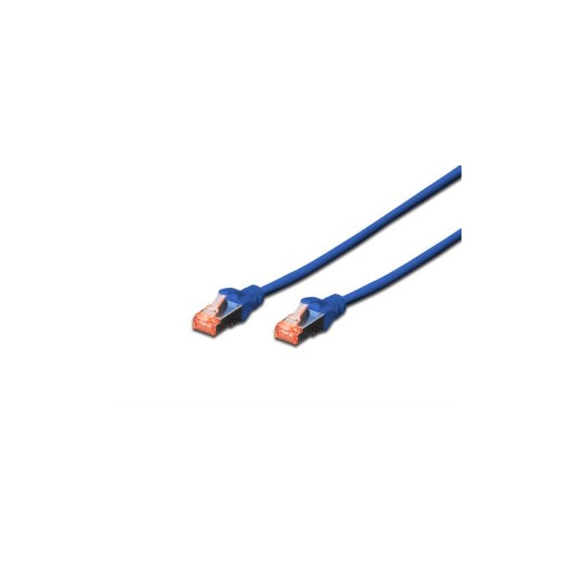 4016032321866 - DK-1644-030 B RJ45 Netzwerkkabel Patchkabel cat 6 s ftp 300 m Blau Halogenfrei verdrillte - Digitus