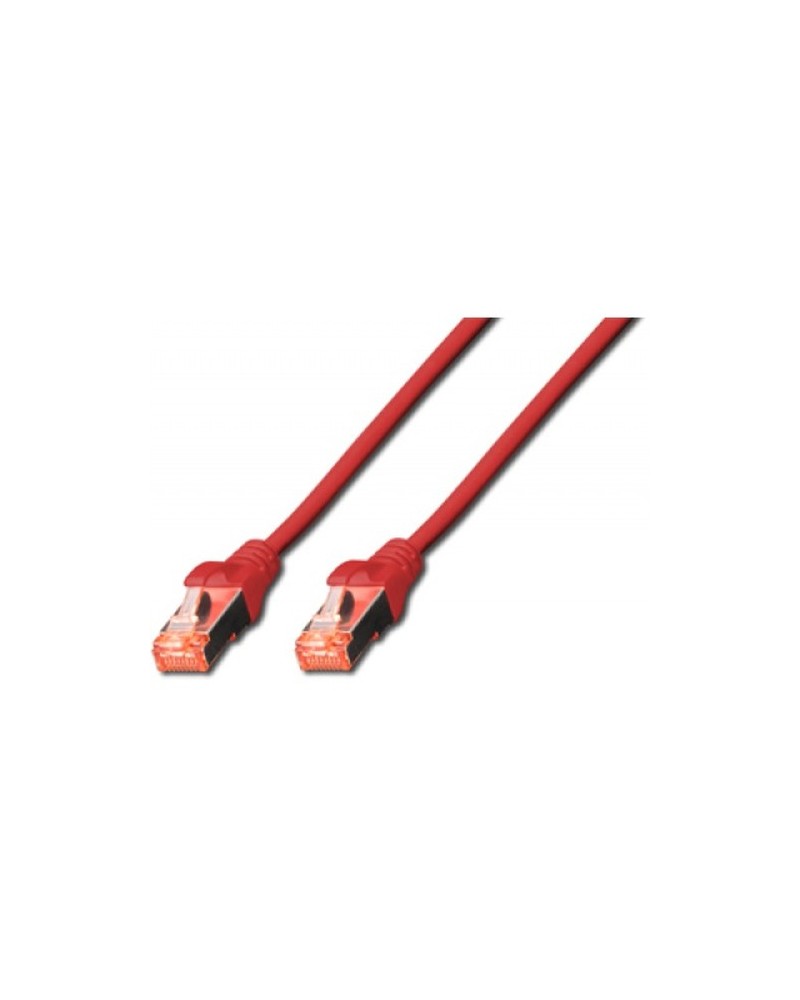 4016032321910 - ROT - Digitus DK-1644-030 R RJ45 Netzwerkkabel Patchkabel cat 6 s ftp 300 m Halogenfrei verdrillte