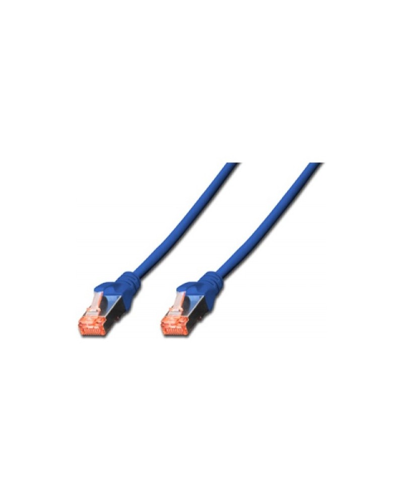 4016032322016 - DK-1644-050 B RJ45 Netzwerkkabel Patchkabel cat 6 s ftp 500 m Blau Halogenfrei verdrillte - Digitus