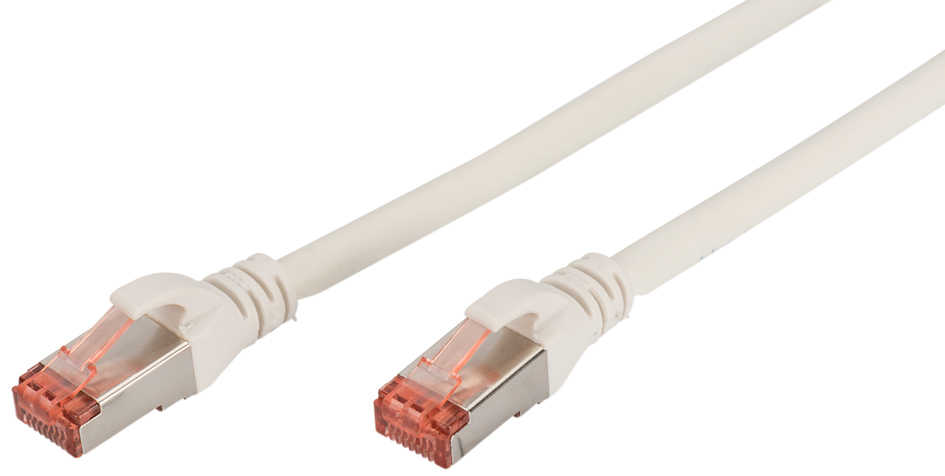 4016032322214 - Cat 6 s-ftp Patchkabel 100m Netzwerk lan dsl Ethernet Kabel lszh Kupfer awg 27 7 Schwarz - Digitus