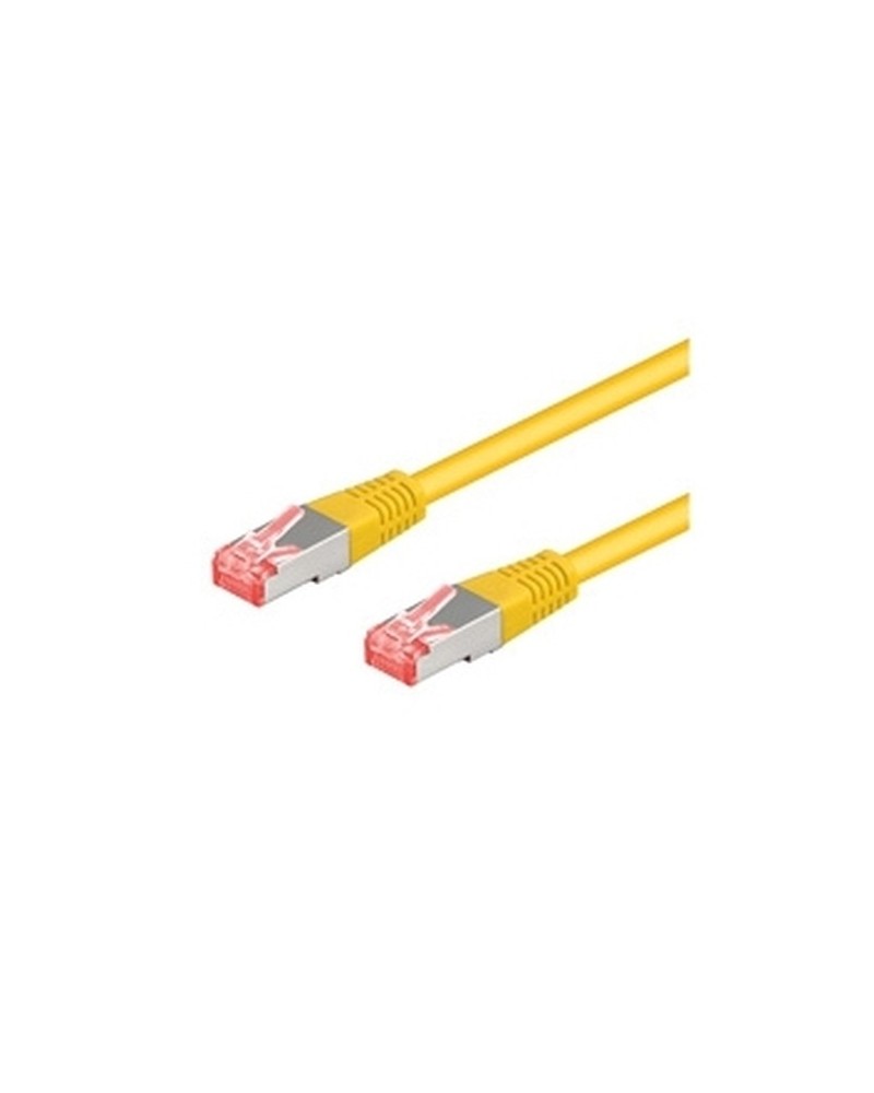 4016032322276 - DK-1644-100 Y RJ45 Netzwerkkabel Patchkabel cat 6 s ftp 1000 m Gelb Halogenfrei verdrillt - Digitus