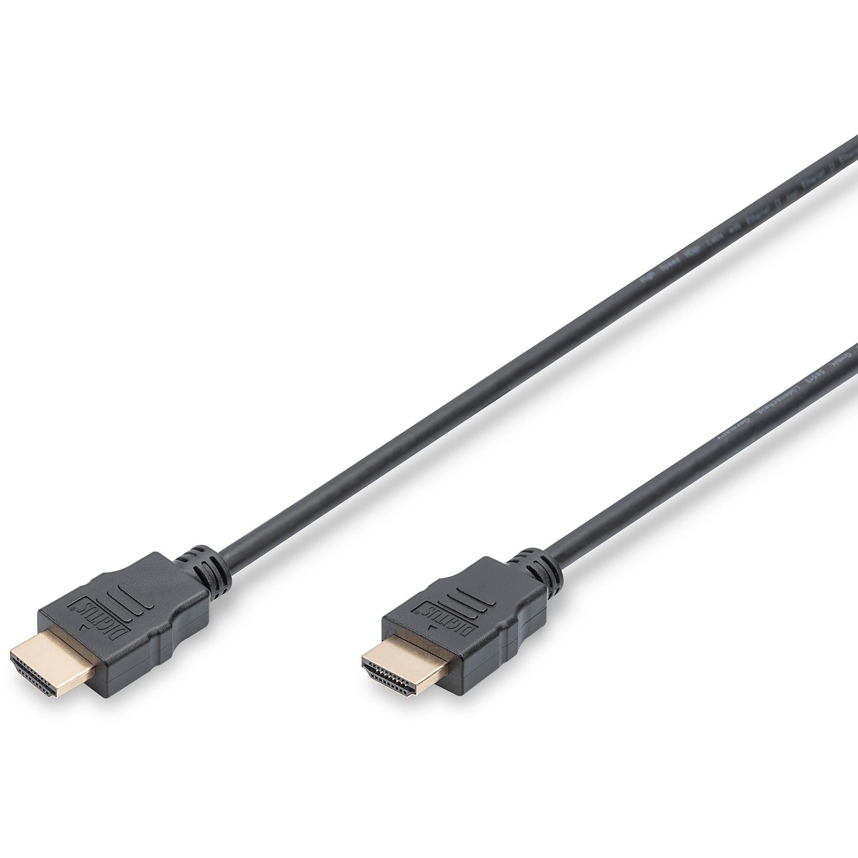 4016032322979 - ASSMANN Electronic HDMI 14 2m HDMI-Kabel HDMI Typ A (Standard) Schwarz - HDMI-Kabel (2m HDMI Typ A (Standard) HDMI Typ A (Standard) HDMI Typ A