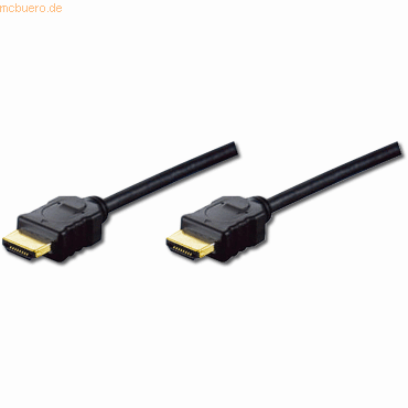 4016032322986 - AK-330114-030-S HDMI Standard Anschlusskabel Typ A 3m Ethernet AK-330114-030-S 4016032322986