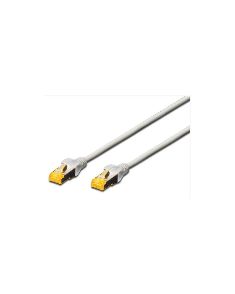 4016032326021 - Mm_unverified_brand - Digitus DK-1644-A-0025 RJ45 Netzwerkkabel Patchkabel cat 6a s ftp 025 m Grau Halogenfrei verdrill