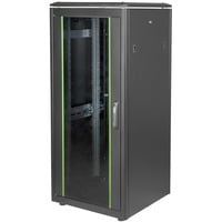 4016032343592 - DN-19 26U-6 6-B-1 19 Zoll Netzwerkschrank (B x H x T) 600 x 1342 x 600 mm 26 HE Schwarz (RAL 9005) Schwarz