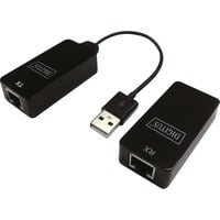 4016032365082 - USB 20 Computer Maus Netzwerk Notebook Tastatur Maus Adapter [1x USB 20 Buchse A USB 20 Stecker A - 2x RJ45-Buchse RJ45-Buchse 8p8c] DA-70141