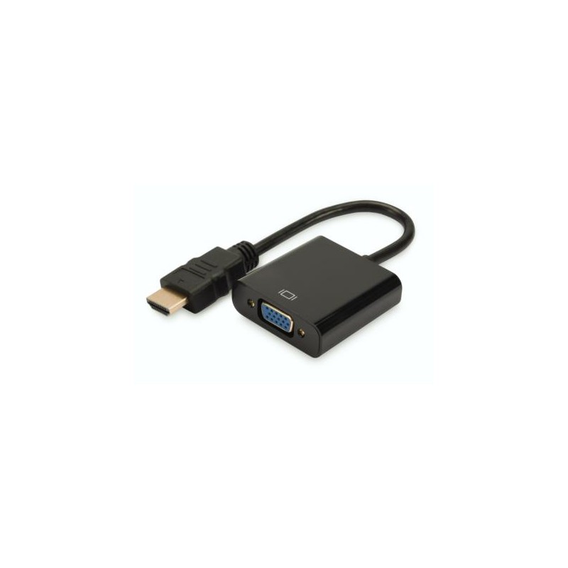 4016032368007 - B-Ware   ASSMANN DIGITUS HDMI auf VGA Konverter Adapter Typ A - VGA (D-Sub) 3840509 DA-70461