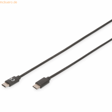 4016032368939 - USB-Kabel usb 20 usb-c® Stecker usb-c® Stecker 100 m Schwarz AK-300138-010-S - Digitus