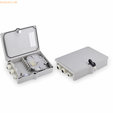 4016032371007 - DIGITUS Professional FTTH distribution box for outdoor 6 SC   DX