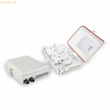 4016032371014 - DIGITUS DN-968914 - fibre-optic distribution box - for 16 LC DX or SC SX couplers