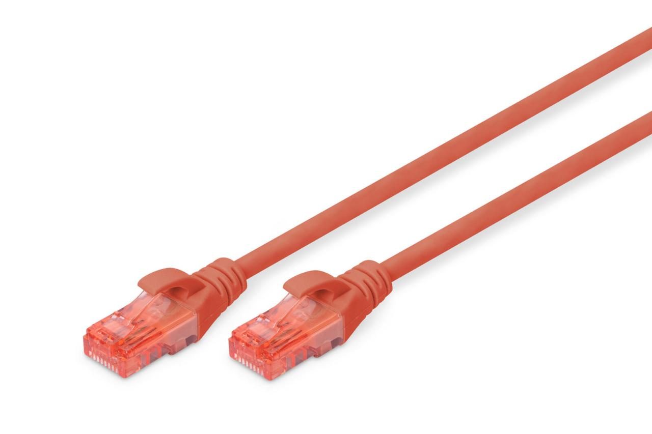 4016032371960 - ROT - Digitus DK-1612-020 R RJ45 Netzwerkkabel Patchkabel cat 6 u utp 200 m verdrillte Paare 1 St