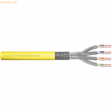 4016032380542 - DK-1843-VH-5 Netzwerkkabel CAT 81 S FTP 4 x 2 x 06 mm + 0 2 x 06 mm Grün 500 m