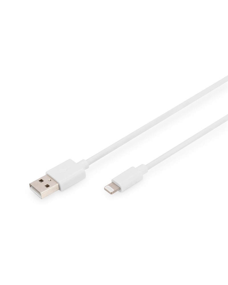 4016032383932 - DB-600106-010-W Lightning auf USB A Daten Ladekabel MFI zertifiziert DB-600106-010-W 4016032383932