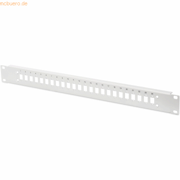 4016032385325 - DIGITUS Professional DN-96207-AL - fibre-optic splice panel - 1U