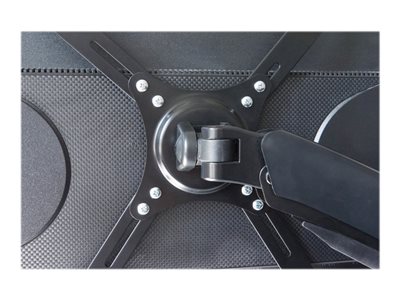 4016032391364 - VESA-Adapter 75x75 100x100 - Für Monitore ohne VESA-Halterung - Bis zu 8 kg - Bis zu 30 Zoll - Schwarz - Digitus