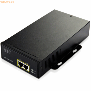 4016032441137 - DN-95107 PoE Injektor 1 GBit s IEEE 8023af (1295 W) IEEE 8023at (255 W)