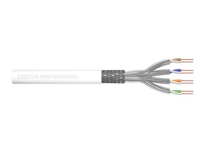 4016032454557 - DIGITUS Professional bulk cable - 305 m - white RAL 9003 - Weiß - 305 meter