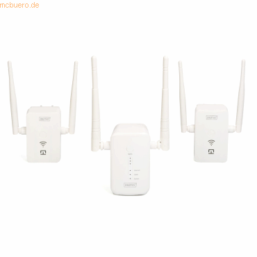 4016032457152 - DIGITUS 1200Mbps Wireless Dual-Band Mesh System 24 58GHz 3er