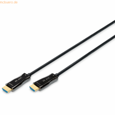 4016032462064 - HDMI   Glasfaser Anschlusskabel HDMI-A Stecker HDMI-A Stecker 3000 m Schwarz AK-330125-300-S Ultra HD (4k) HDMI High Speed-HDMI mit Ethernet