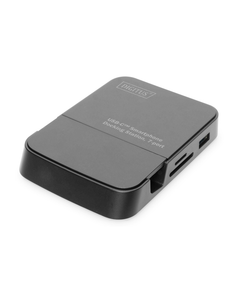 4016032462873 - USB 30 Typ-C™ Smartphone Docking Station USB-C® USB 32 (Gen 1) Handy Dockingstation Schwarz