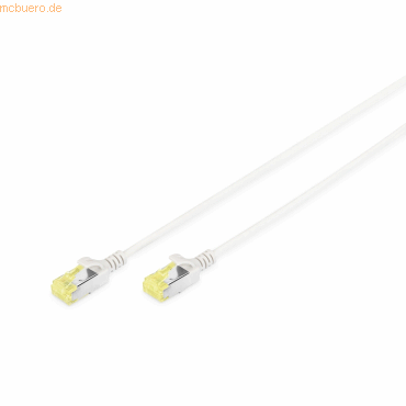 4016032464884 - DIGITUS Patch-Kabel Slim RJ-45 (M) zu RJ-45 (M) 7m Kupfer U FTP Cat 6a grau (DK-1624-A-070S) 4016032464884 - DIGITUS Patch-Kabel Slim RJ-45 (M) zu RJ-45 (M) 7m Kupfer U FTP Cat 6a grau (DK-1624-A-070S)