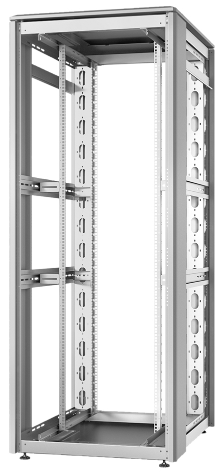 4016032476429 - DN-31122 19 Zoll Serverschrank (B x H x T) 1000 x 2053 x 800 mm 42 HE Grau Grau (RAL 7035)