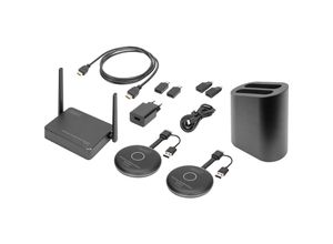 4016032478492 - DIGITUS Wireless Collaboration System - 2 Transmitters + 1 Receiver - Wireless Video- Audio-Erweiterung - 80211a 80211b g n 80211ac - bis zu 50 m