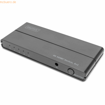 4016032480006 - DIGITUS 4K HDMI Switch 4x1