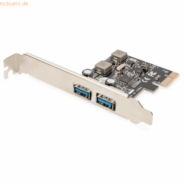 4016032480532 - DS-30220-5 2 Port PCI-Express Karte PCIe inkl Low-Profile Slotblech