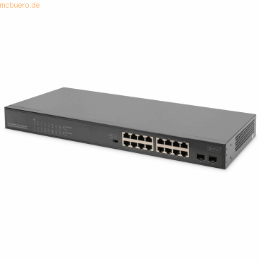 4016032480853 - DIGITUS DN-95347-1 - switch - 19 inches - 16 ports - unmanaged - rack-mountable