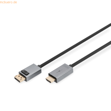 4016032481034 - *DIGITUS 4K DisplayPort Adapterkabel DP - HDMI Typ A1m